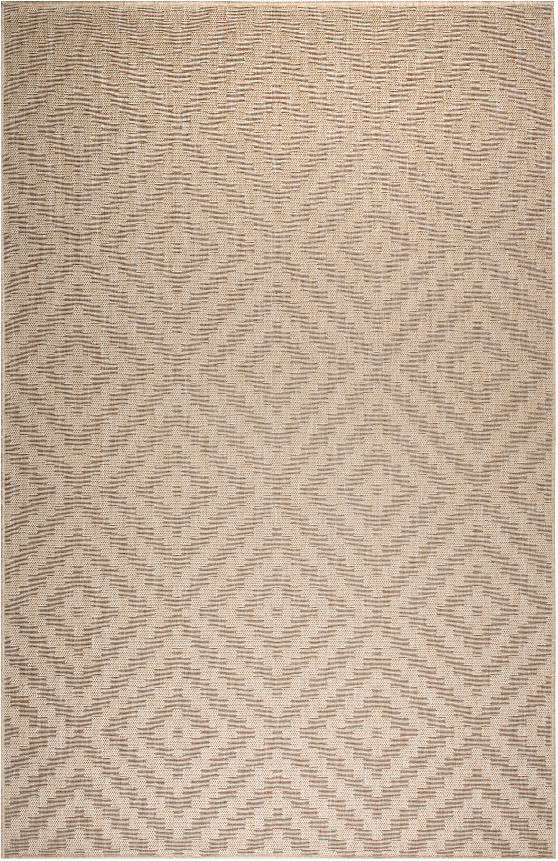 my home Teppich »Cordoba auch als Läufer erhältlich« rechteckig 3 mm Höhe In- und Outdoor geeignet, Sisal-Optik, Wetterfest & UV-beständig, Boho