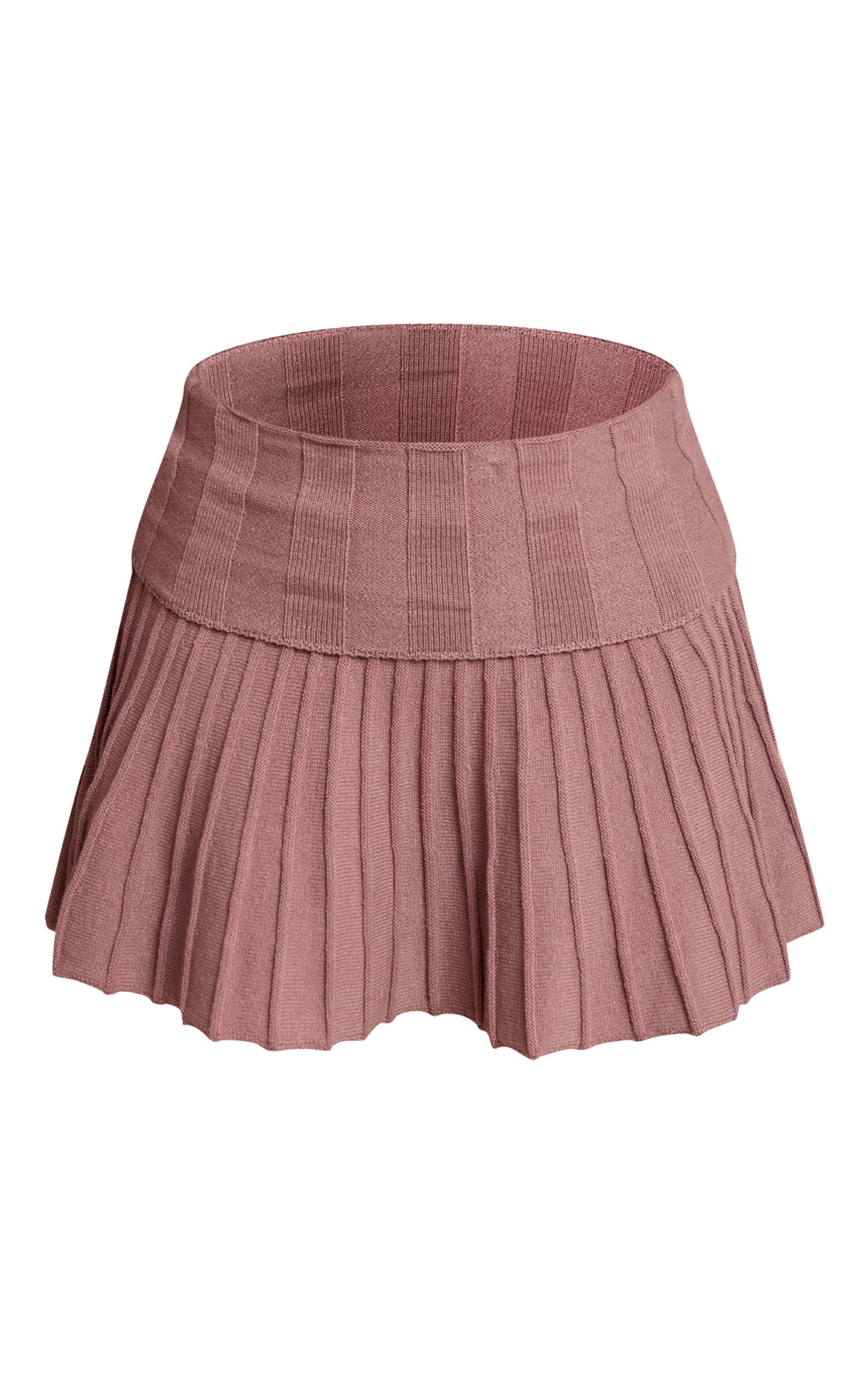 Moka Mini-jupe Petite À Taille Repliée