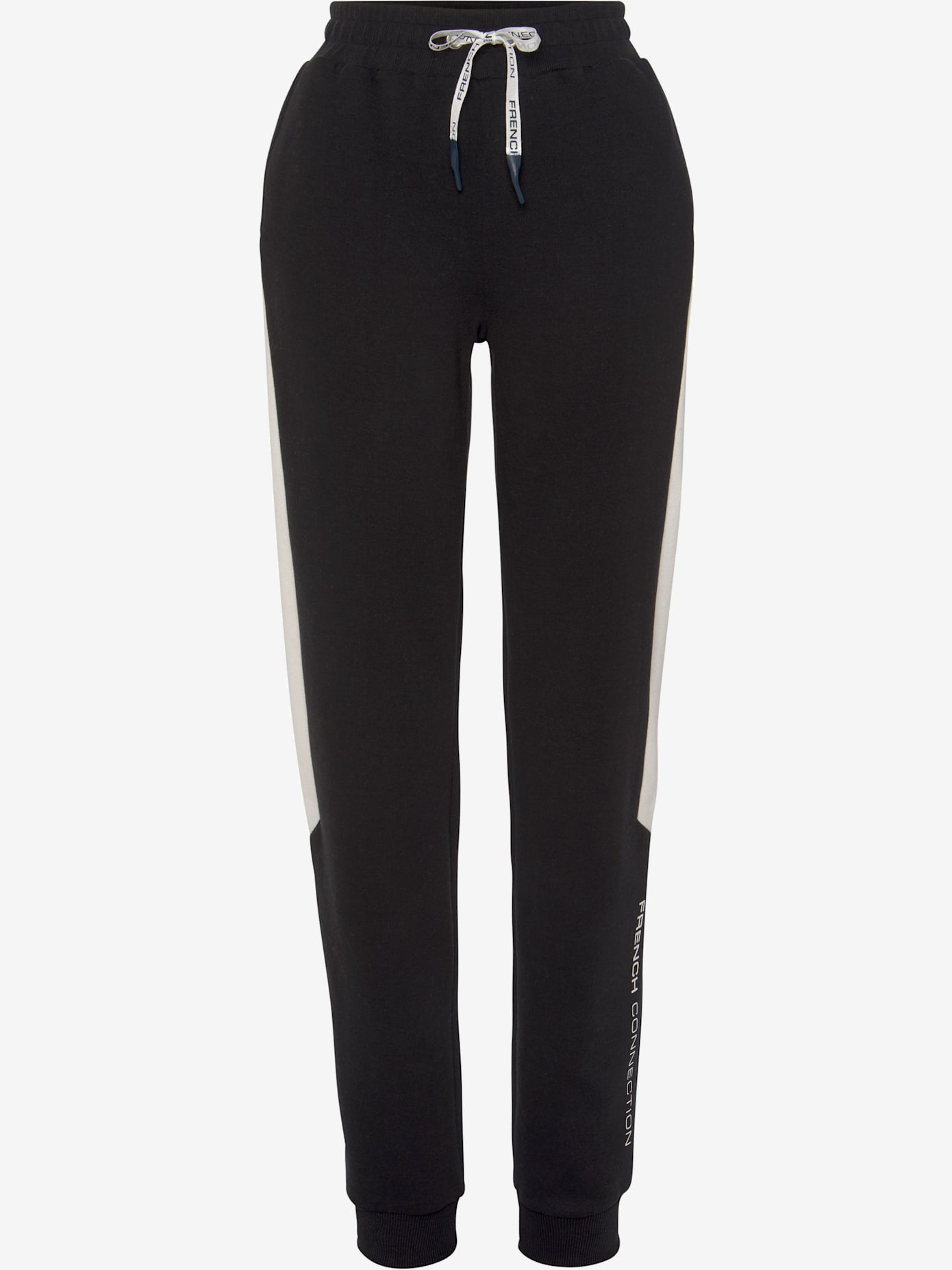 Pantalon molletonné avec poche latérale fendue