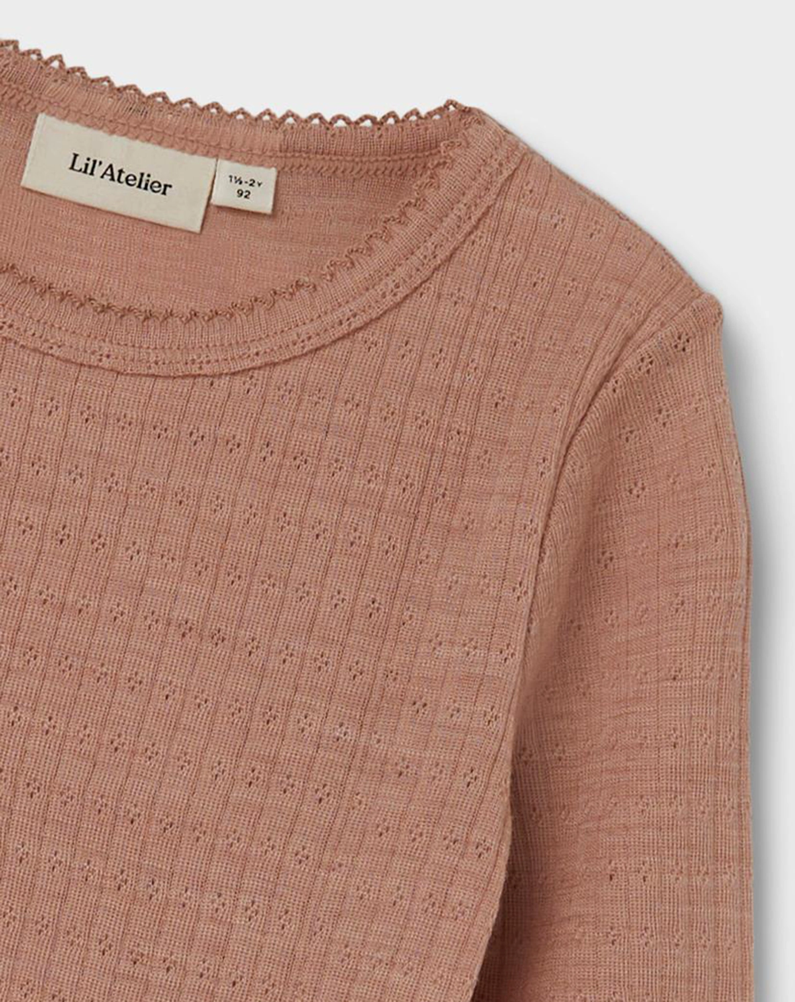 Woll-Langarmshirt NMFFARGA in roebuck
