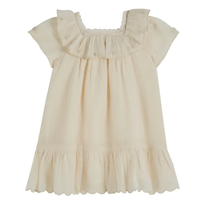 Emile et Ida Robe Vintage Unie | Ecru