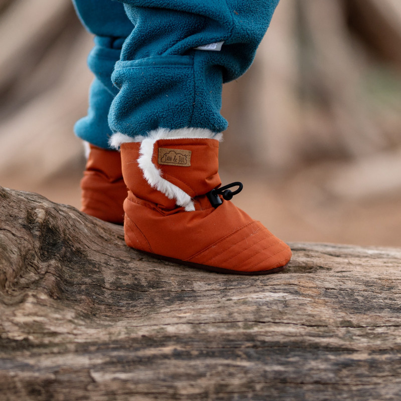 Jan and Jul Jan and Jul Stay-Put Winter Booties Terracotta