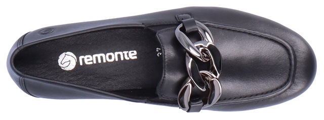 Remonte Loafer  Slipper, Businness Schuh mit auffälliger Zierkette