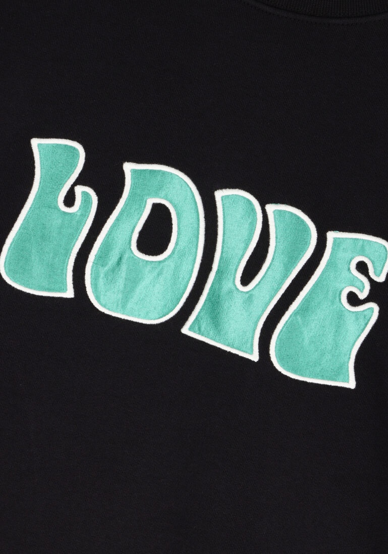 CATWALK JUNKIE zwarte catwalk junkie sweater sw more love
