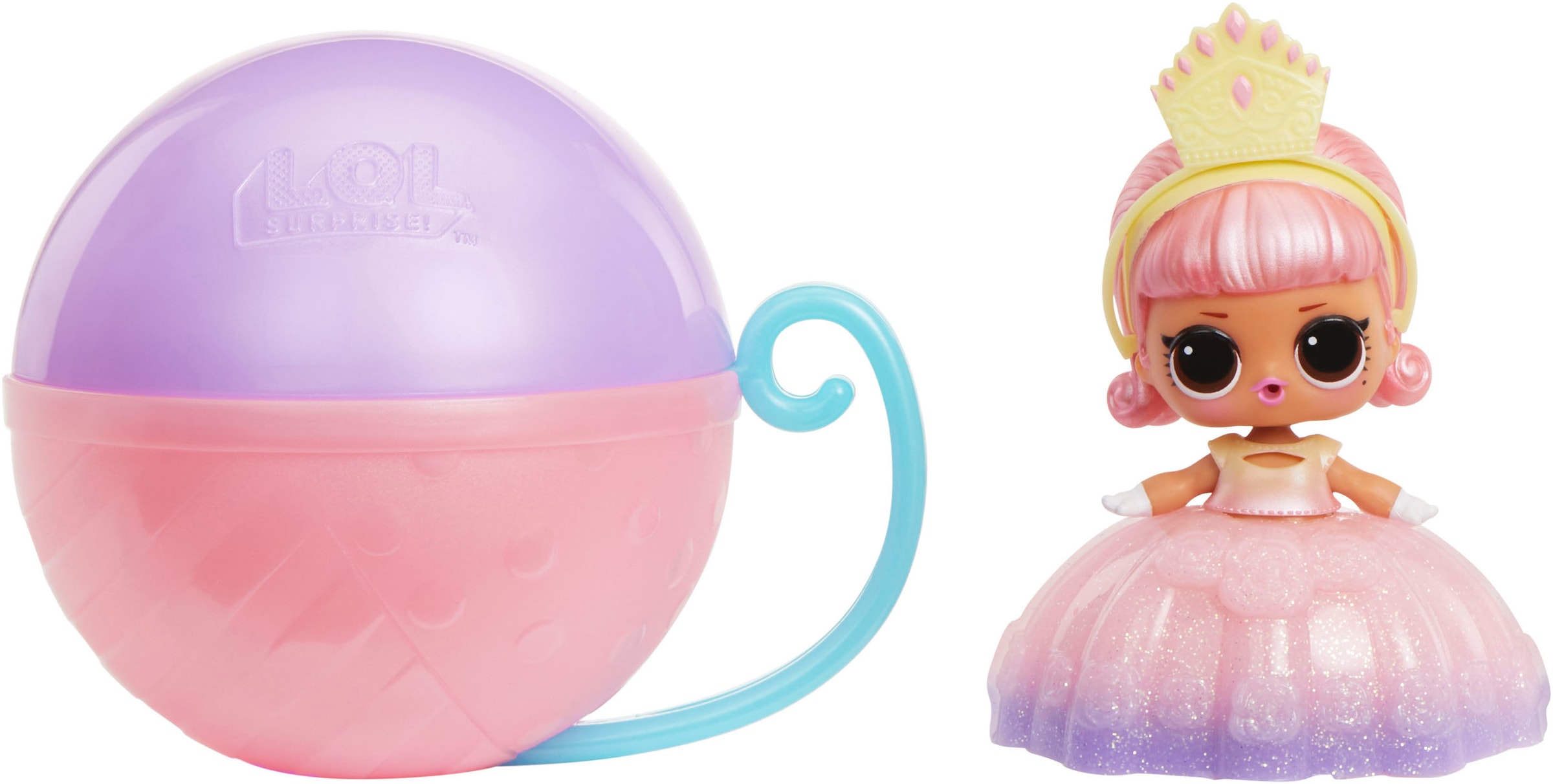 L.O.L. SURPRISE! Anziehpuppe »L.O.L. Surprise Princess Tots« mit magischem Farbwechsel; Lieferung erfolgt sortiert