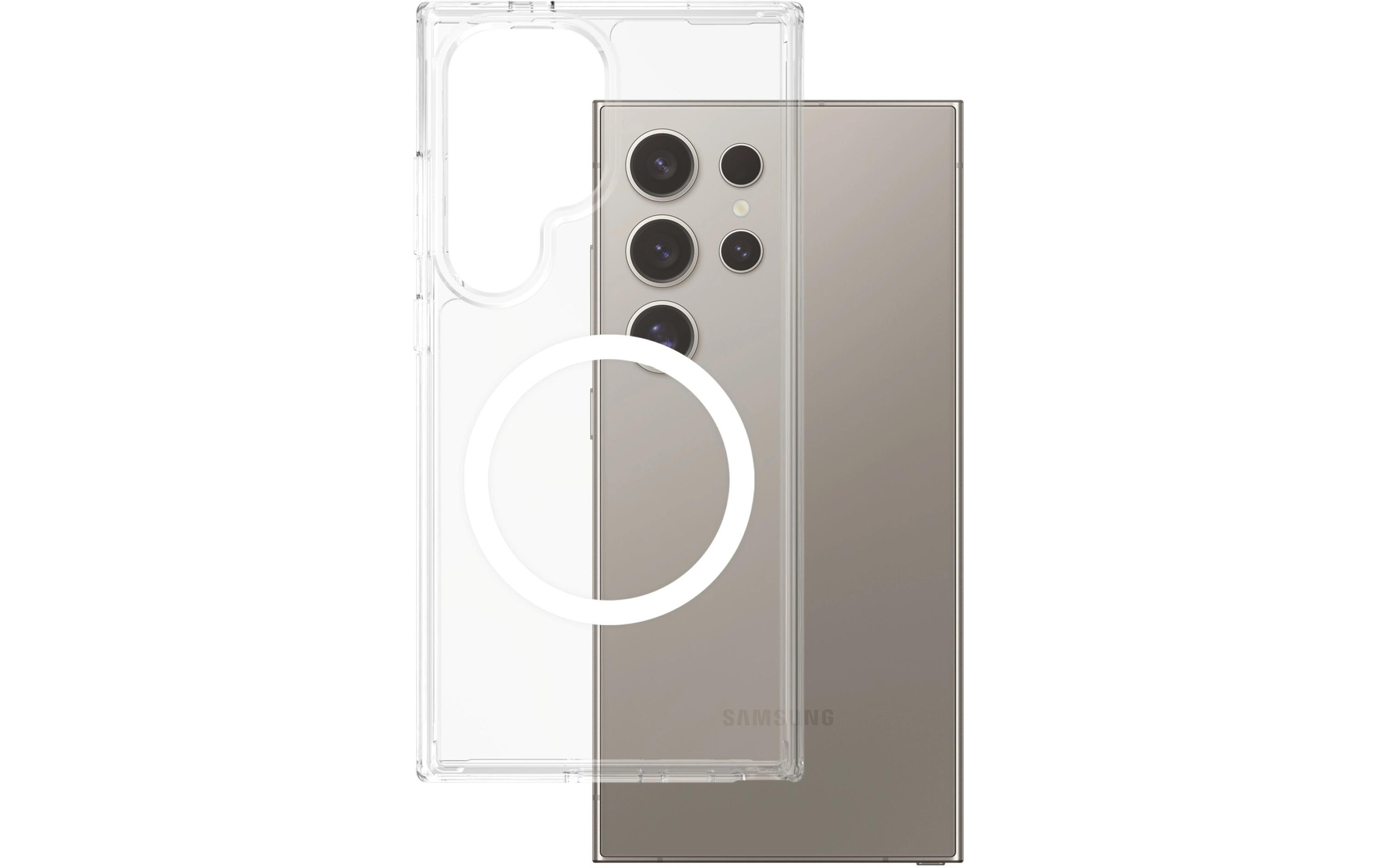 Back Cover Flagship Galaxy S25 Ultra TransparentQi-kompatible Schutzhülle für das Samsung Galaxy S25 Ultra