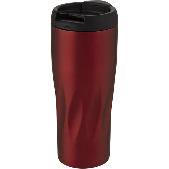EgotierPro 100691 - Tasse Isotherme Cuivre Ondulée 450 ml
