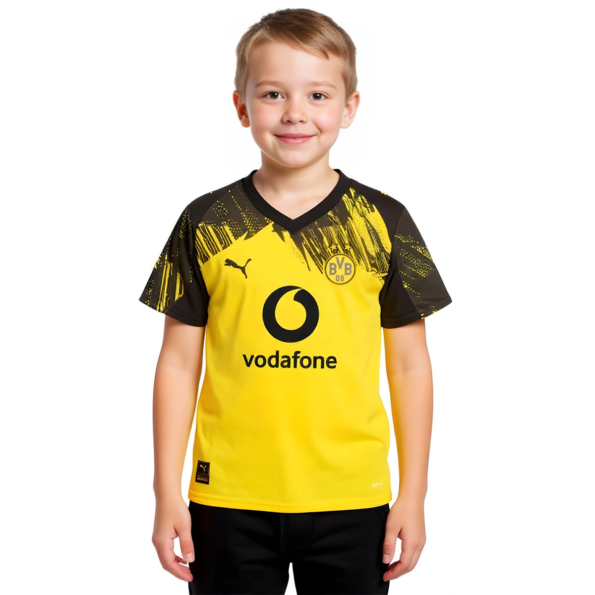 Camisola Puma BVB Borussia Primeiro Equipamento 2025-2026 Criança