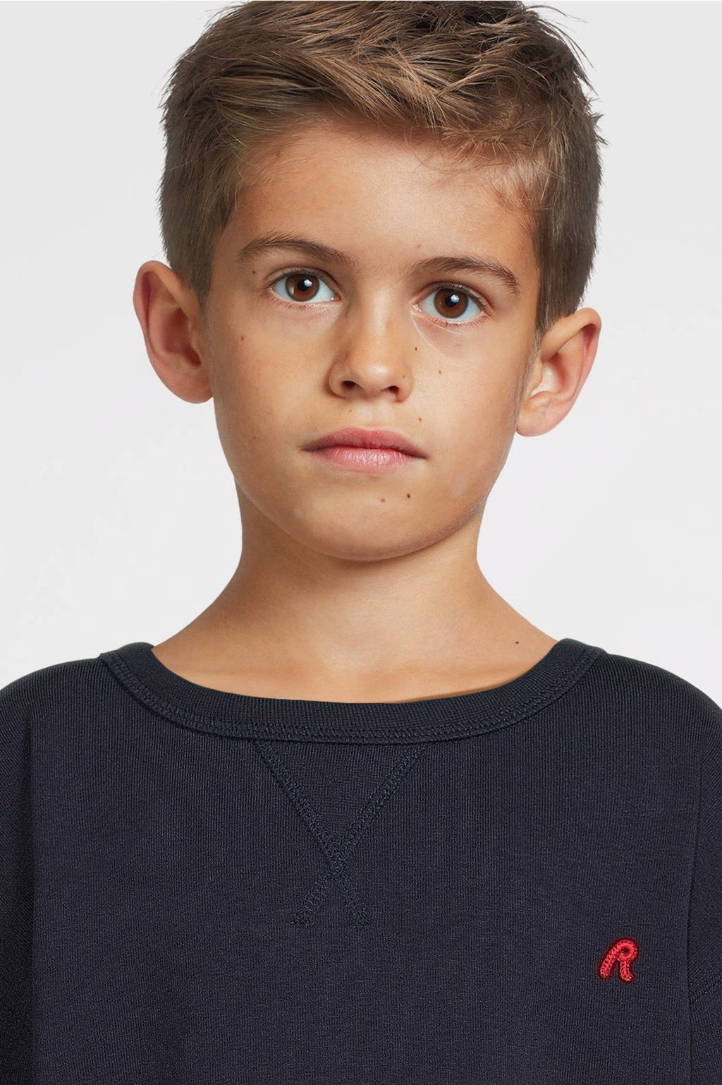 REPLAY sweater donkerblauw