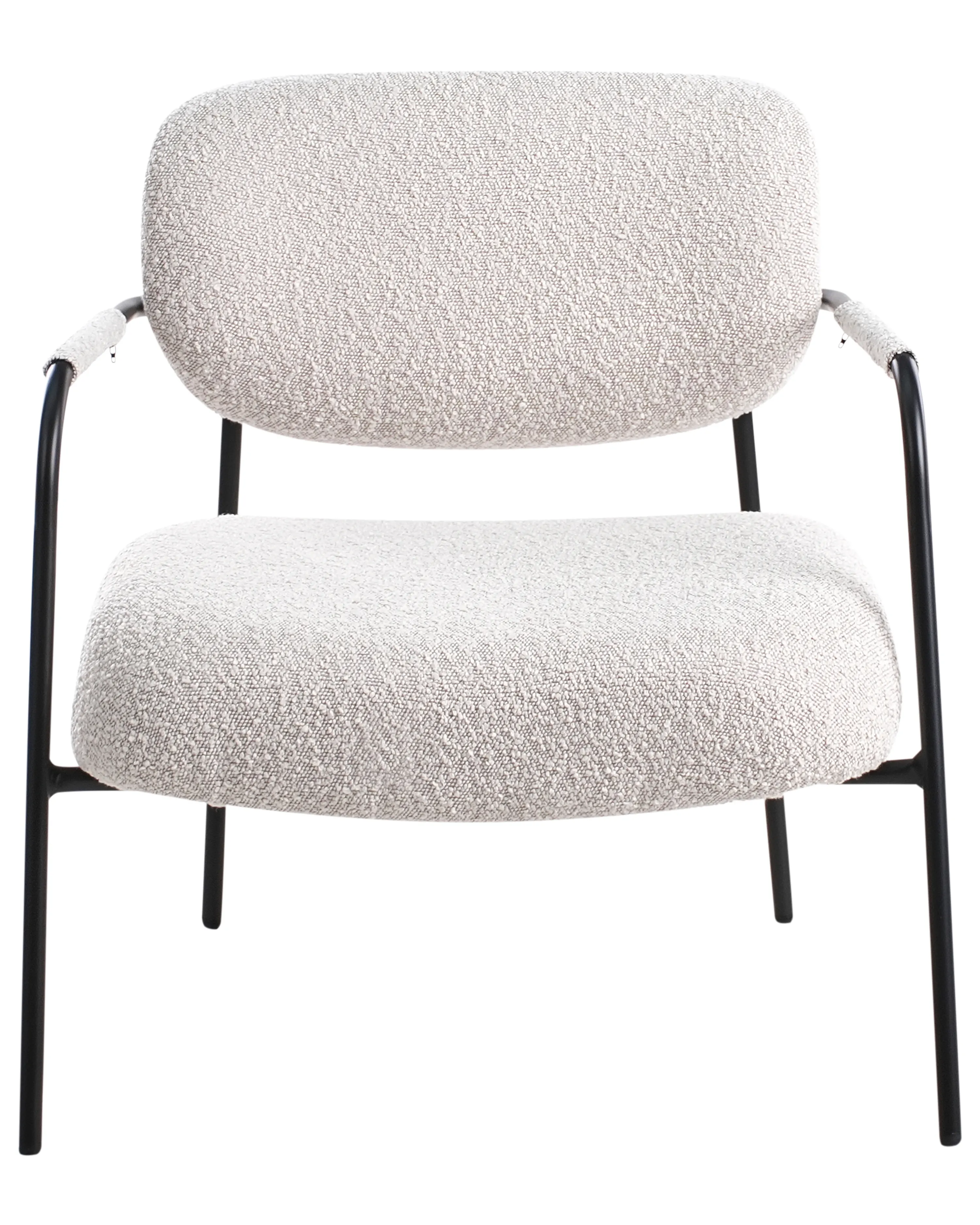 Fauteuil AUSVIKA Stof Lichtbeige