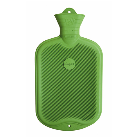 SAENGER Wärmflasche 2l Lamelle 1seitig grün 1 Stk