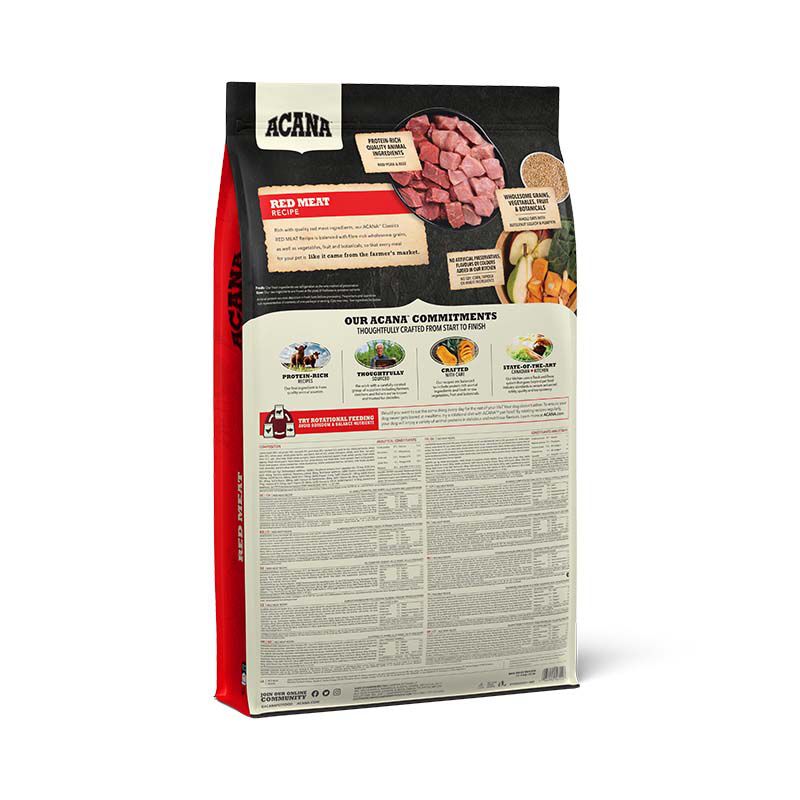 Acana Classic Red - Hondenvoer - 9700 Gram - vlees