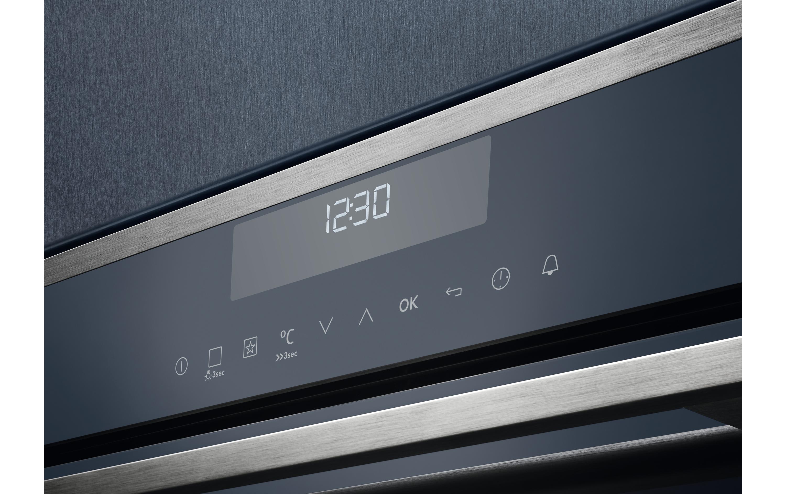 Einbaubackofen mit Mikrowelle EB3GL3CN<br>Compact SMS Chrom