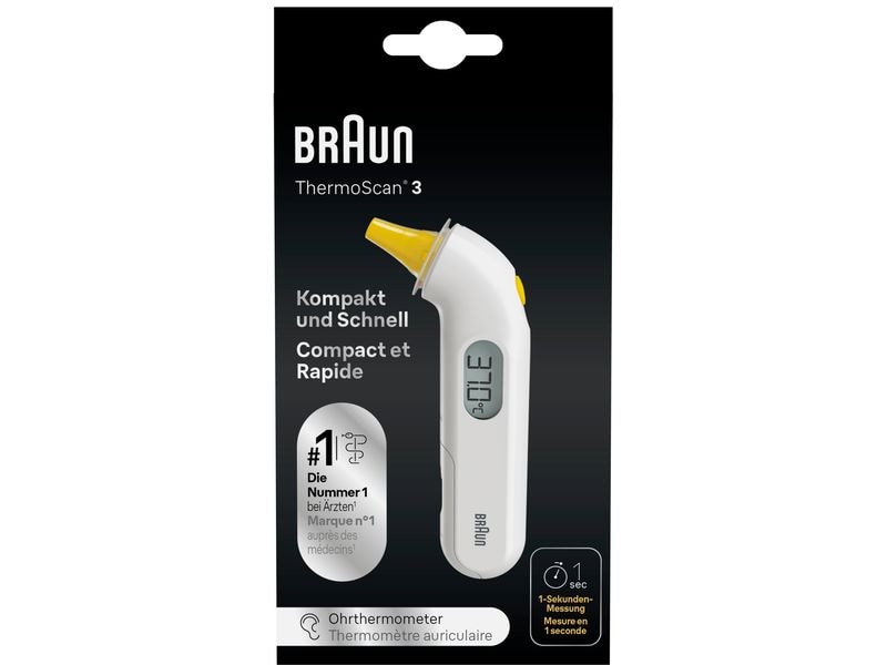 Braun ThermoScan 3IRT3030 Infrarot Fiebermesser