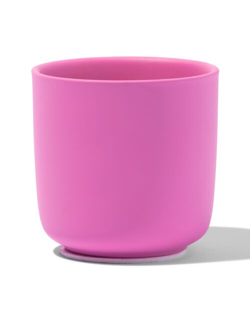 cache-pot Ø6x6.5 faïence rose