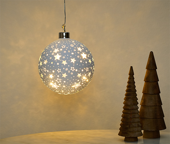 LED-Glaskugel