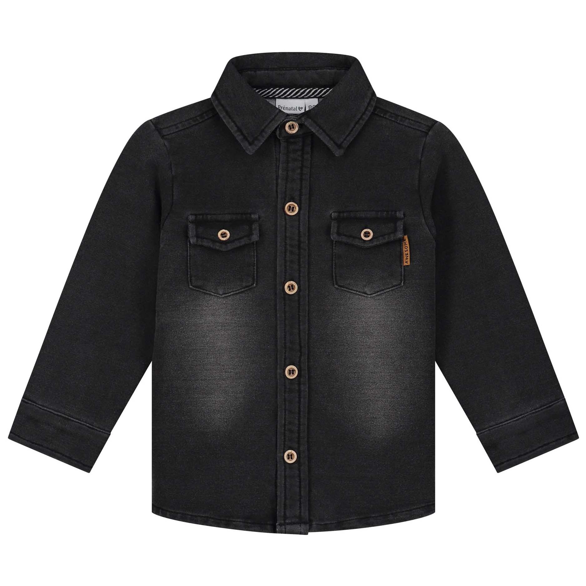 Prénatal baby blouse lange mouwen  zwart