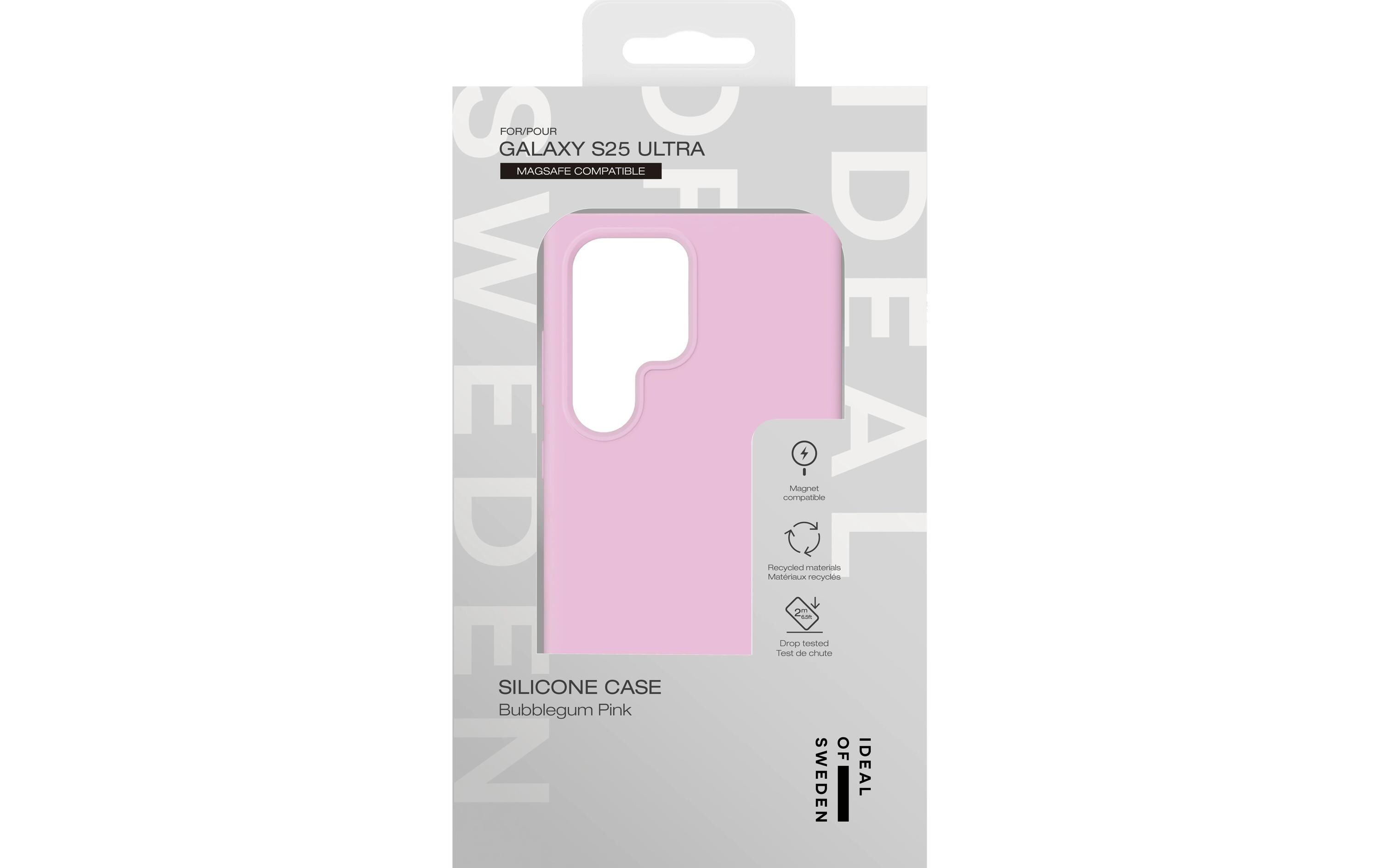 Back Cover Silicone Galaxy S25 Ultra Bubblegum PinkMagSafe-kompatible Schutzhülle für das Galaxy S25 Ultra