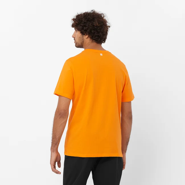 SALOMON LOGO PERFORMANCE  Kurzarmshirt Herren