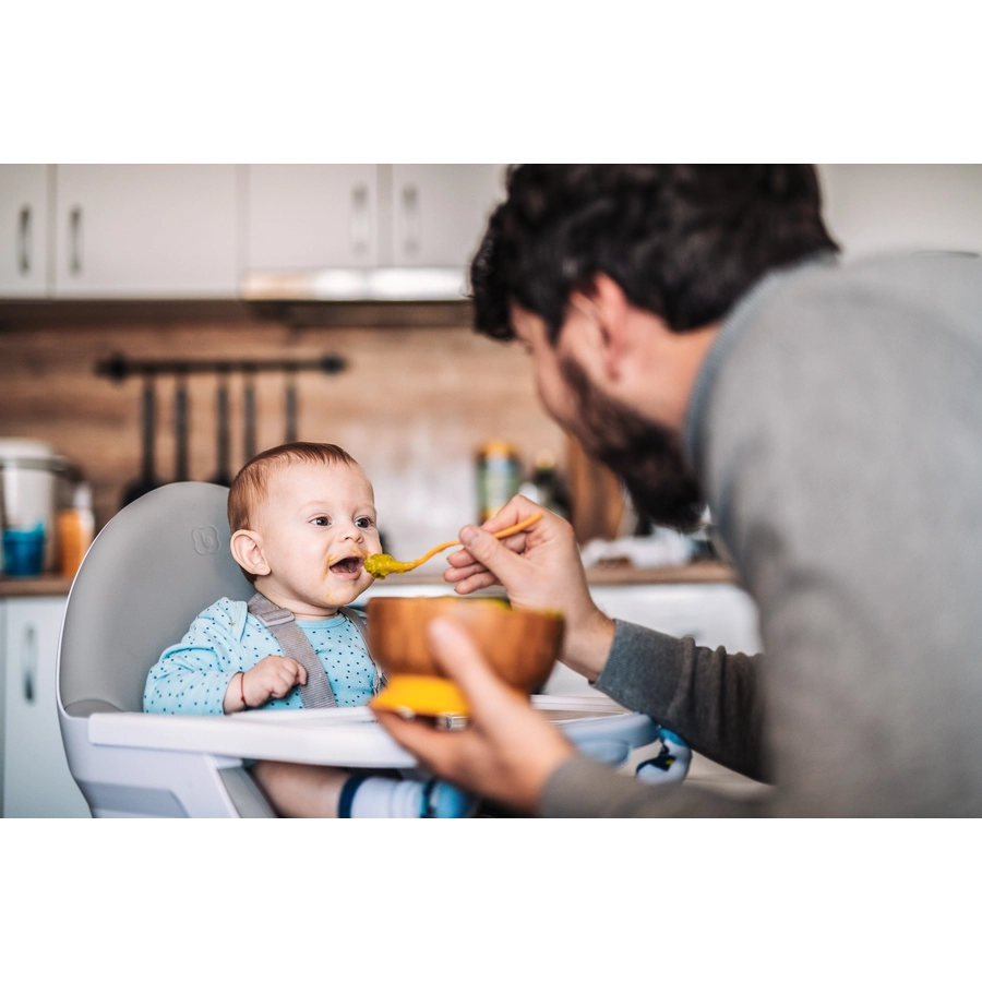 babyGO Hochstuhl Skandi grau