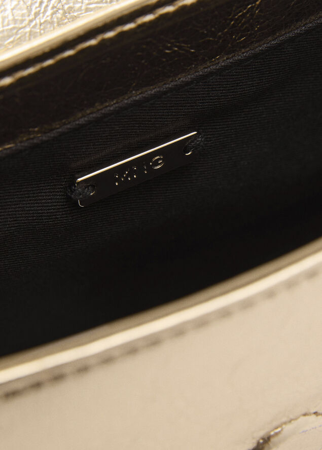 MANGO BAG P-- EUGENIA Gold