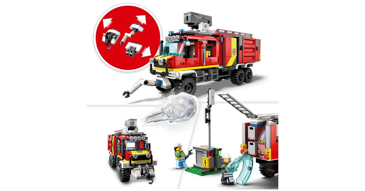 LEGOCity - Brandweerwagen Constructiespeelgoed  (60374)