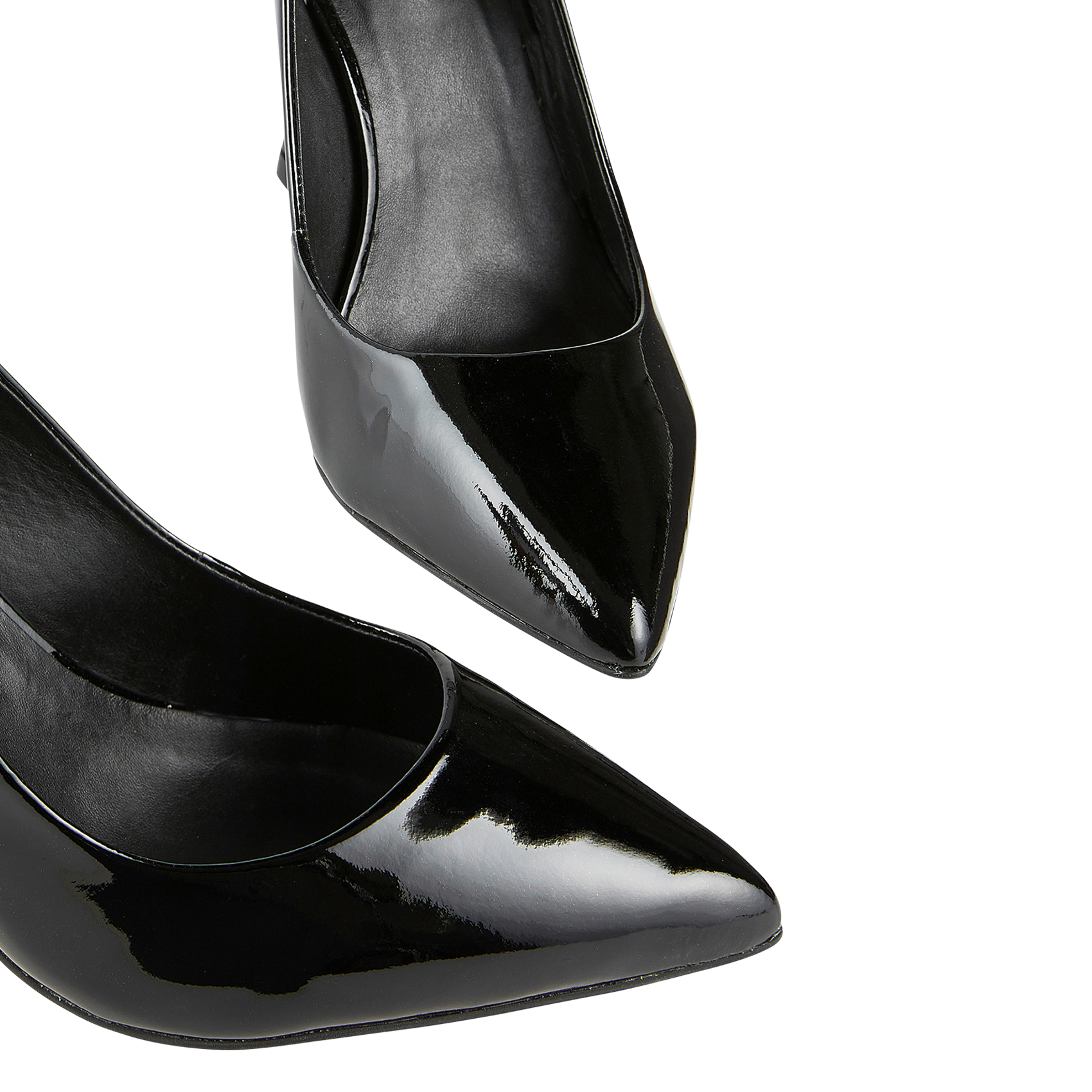 OPALINE - Escarpins en cuir vernis | Noir