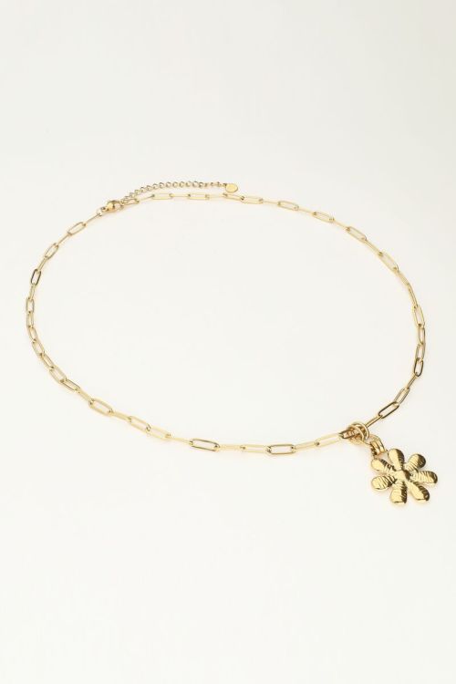Schakelketting met grote bloem