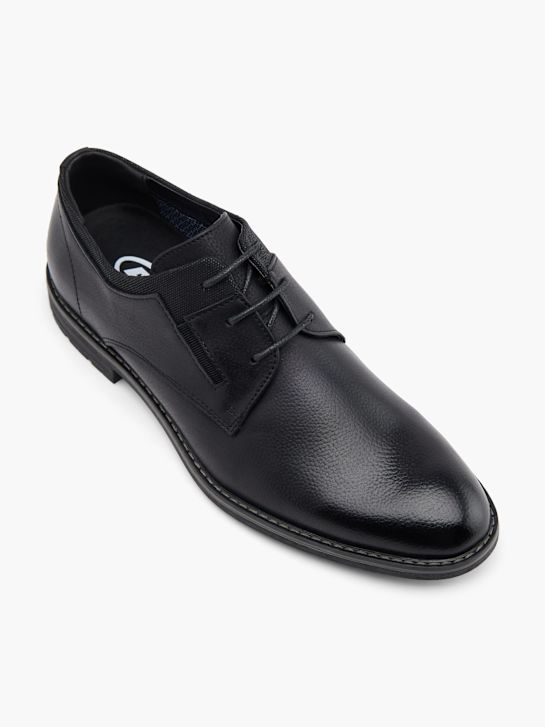 AM SHOE Businessschuh Schwarz
