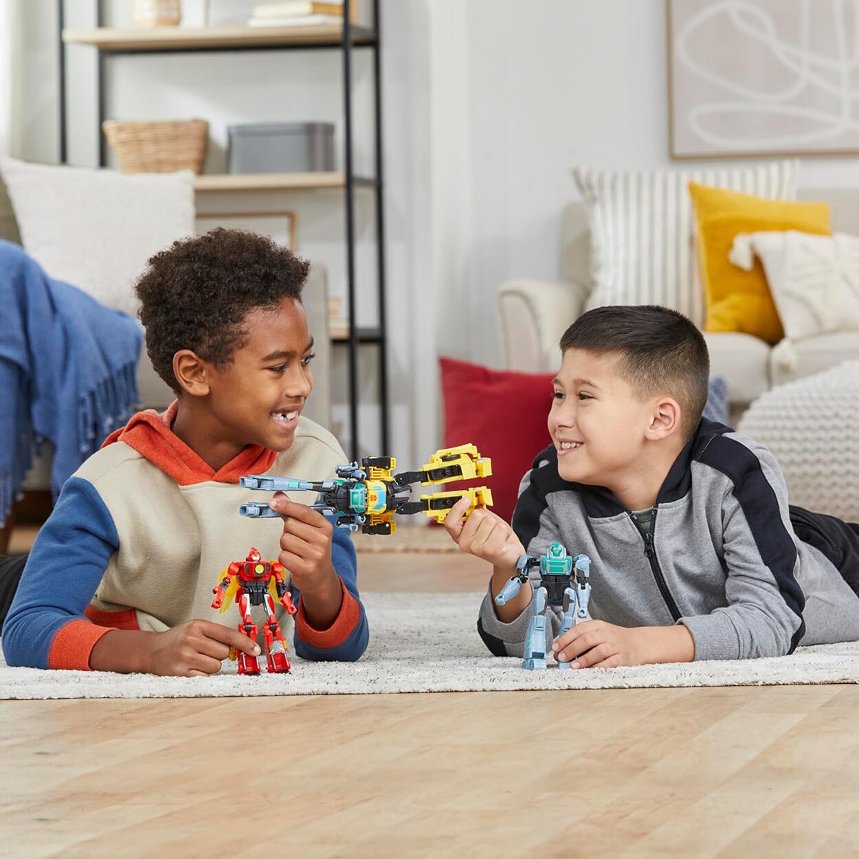 Hasbro Transformers EarthSpark Cyber-Combiner Mehrfarbig Spielfigur