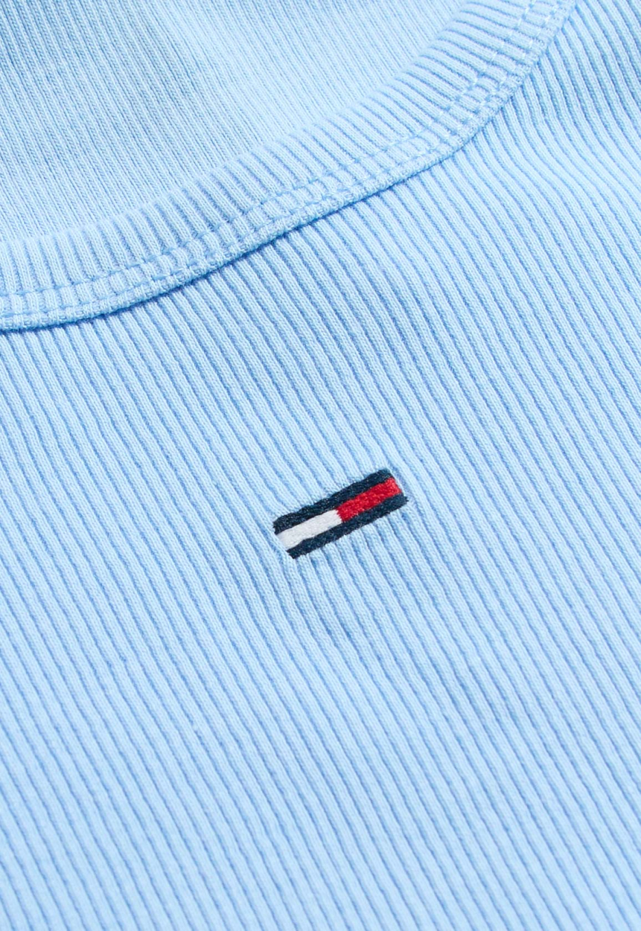 Tommy Jeans Slim Geribd T-shirt
