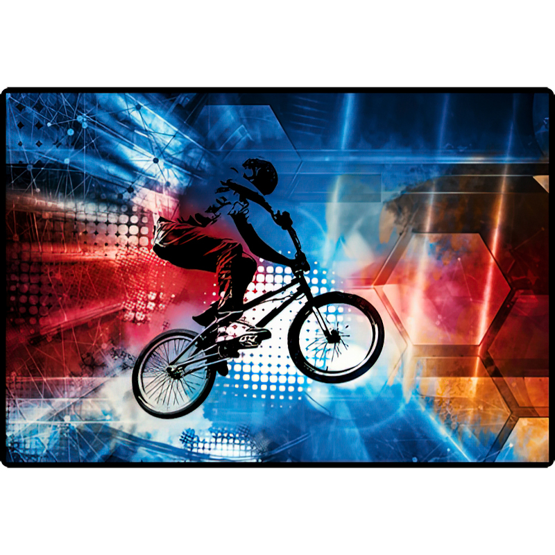 Hansa Schreibunterlage, 50 x 34 cm, BMX Rider