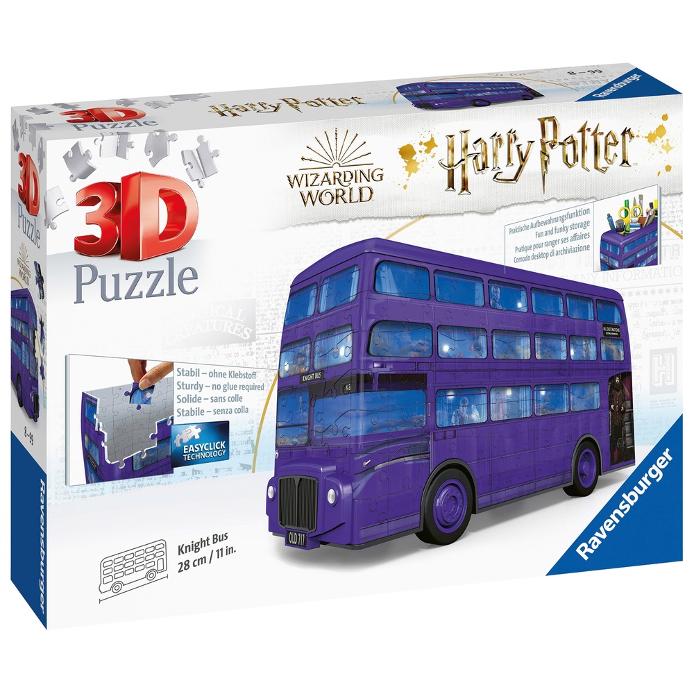 Ravensburger 3D Harry Potter Fahrender Ritter: 216-teiliges Puzzle