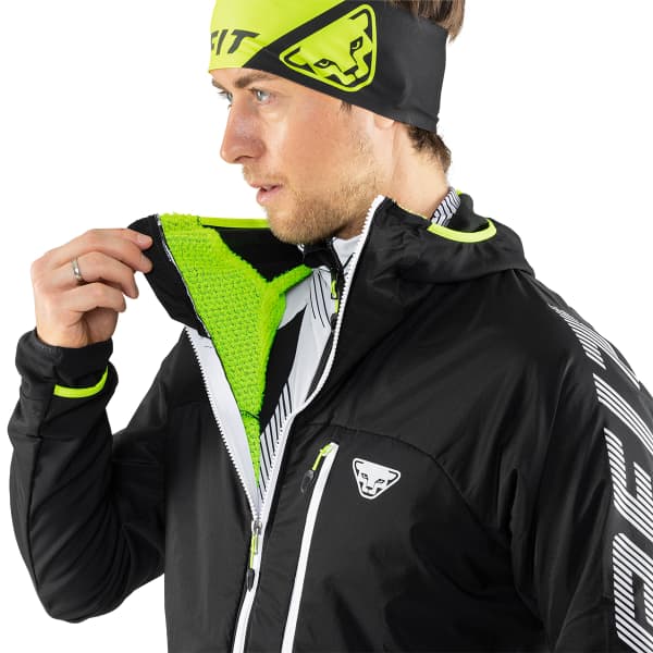 Veste softshell DYNAFIT DNA PTC ALPHA JKT M BLACK OUT NEON YELLOW