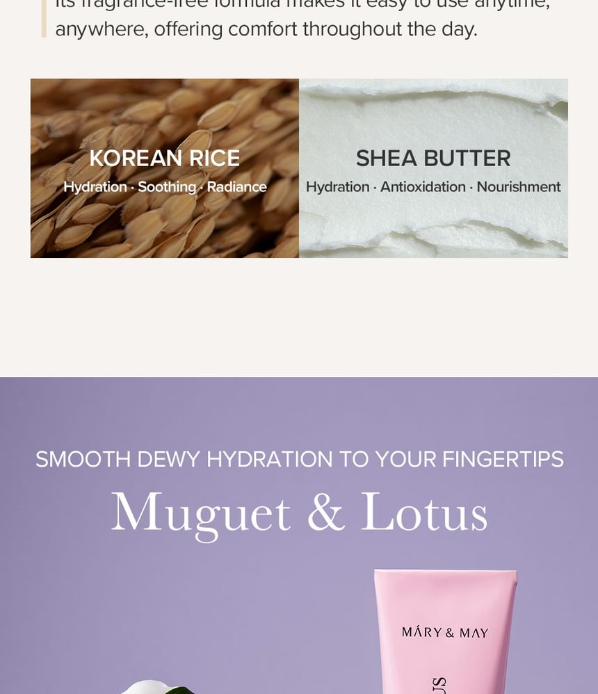 Mary&May - Seoul Edition Handcrème Trio Set