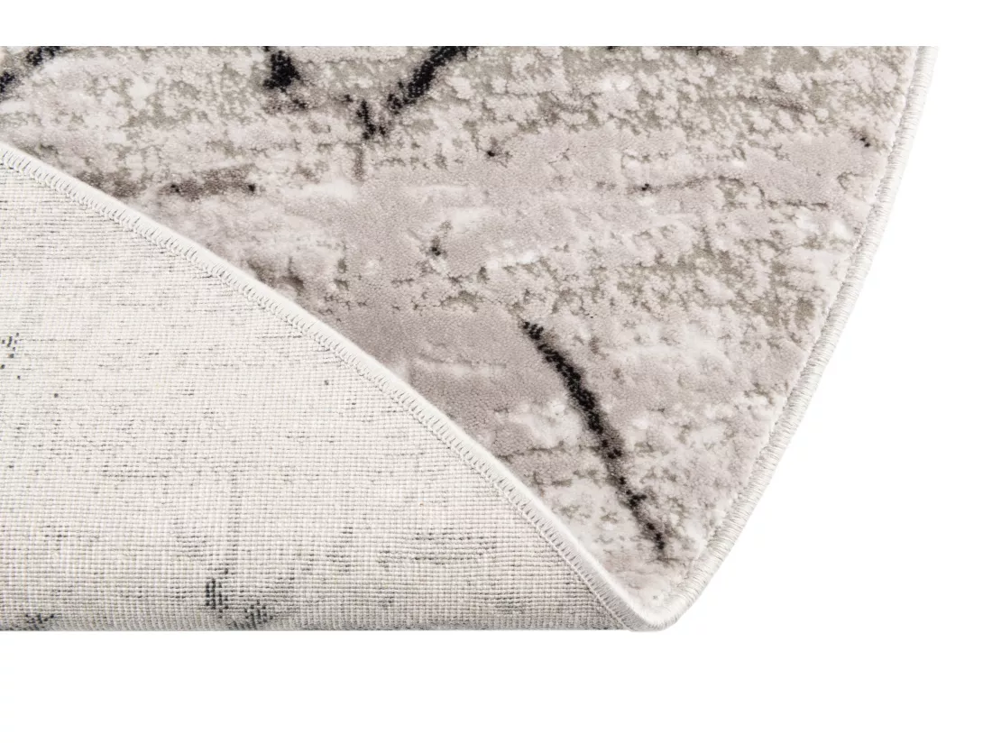 Tapis 160x160 gris Davos Spice