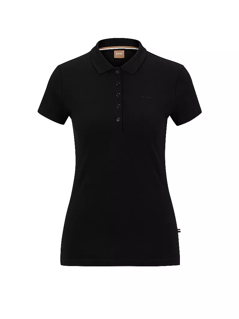 BOSS Poloshirt schwarz