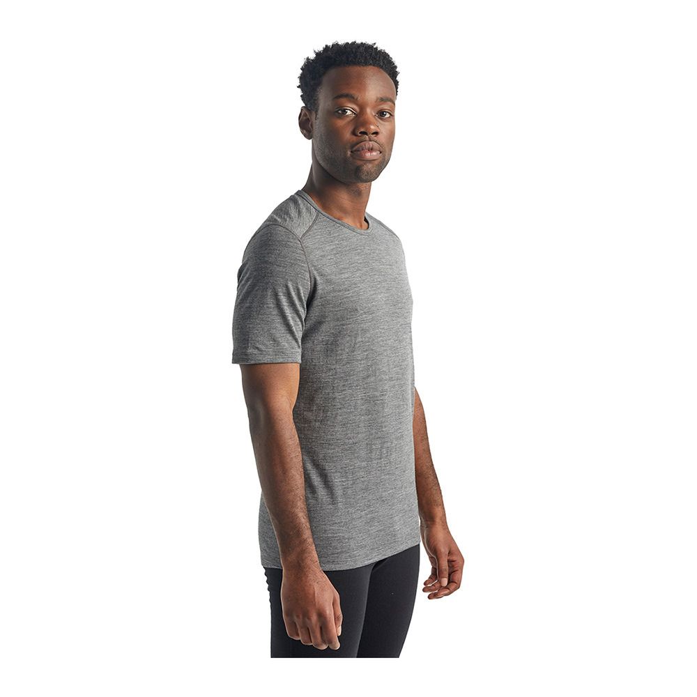 Icebreaker 200 OASIS MERINO - Sous-couche Homme gritstone