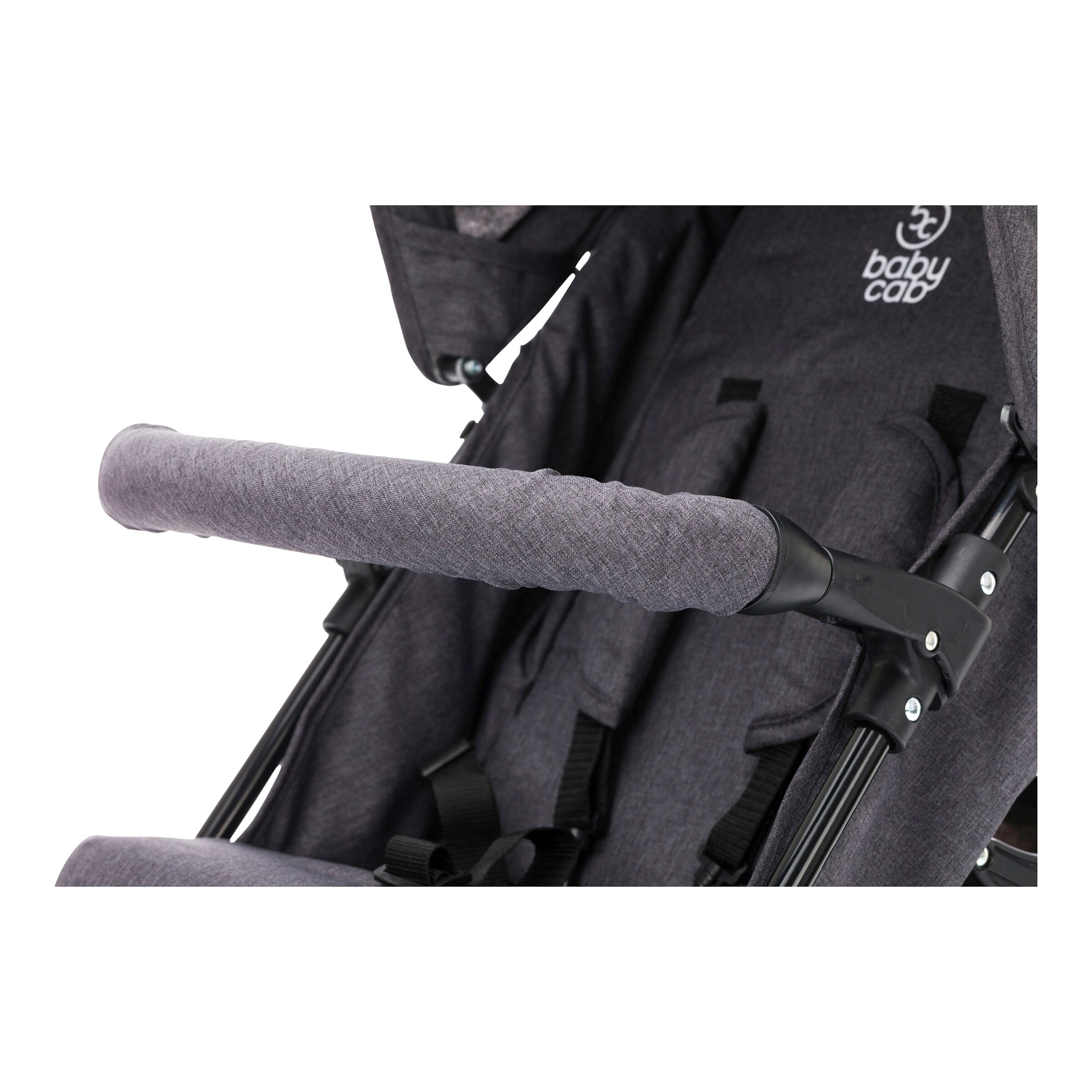 babycab Malaga Buggy mit Liegefunktion grau melange