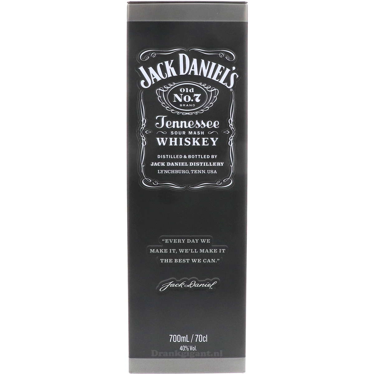 Jack Daniels in Blik Solo 70 cl