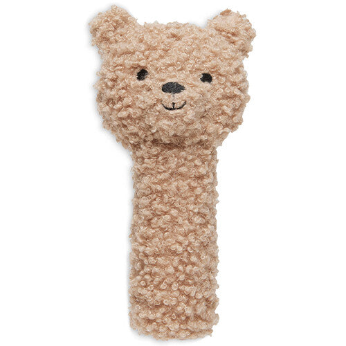 Jollein knijprammelaar teddy bear - biscuit