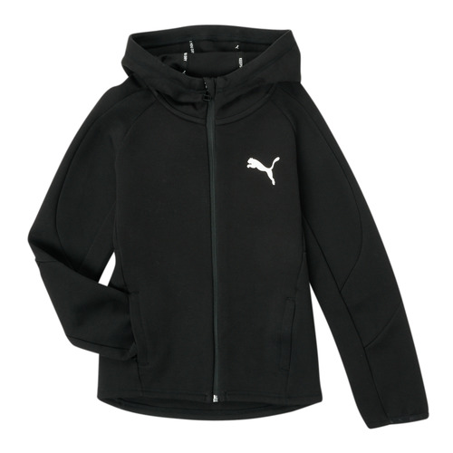 Puma - EVOSTRIPE CORE FZ HOODIE - Noir