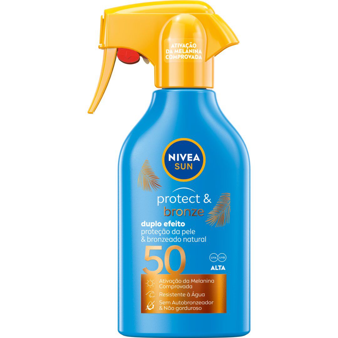 NIVEA  Nivea Sun - Spray Familiar Protect & Bronze FP50 - 270ml