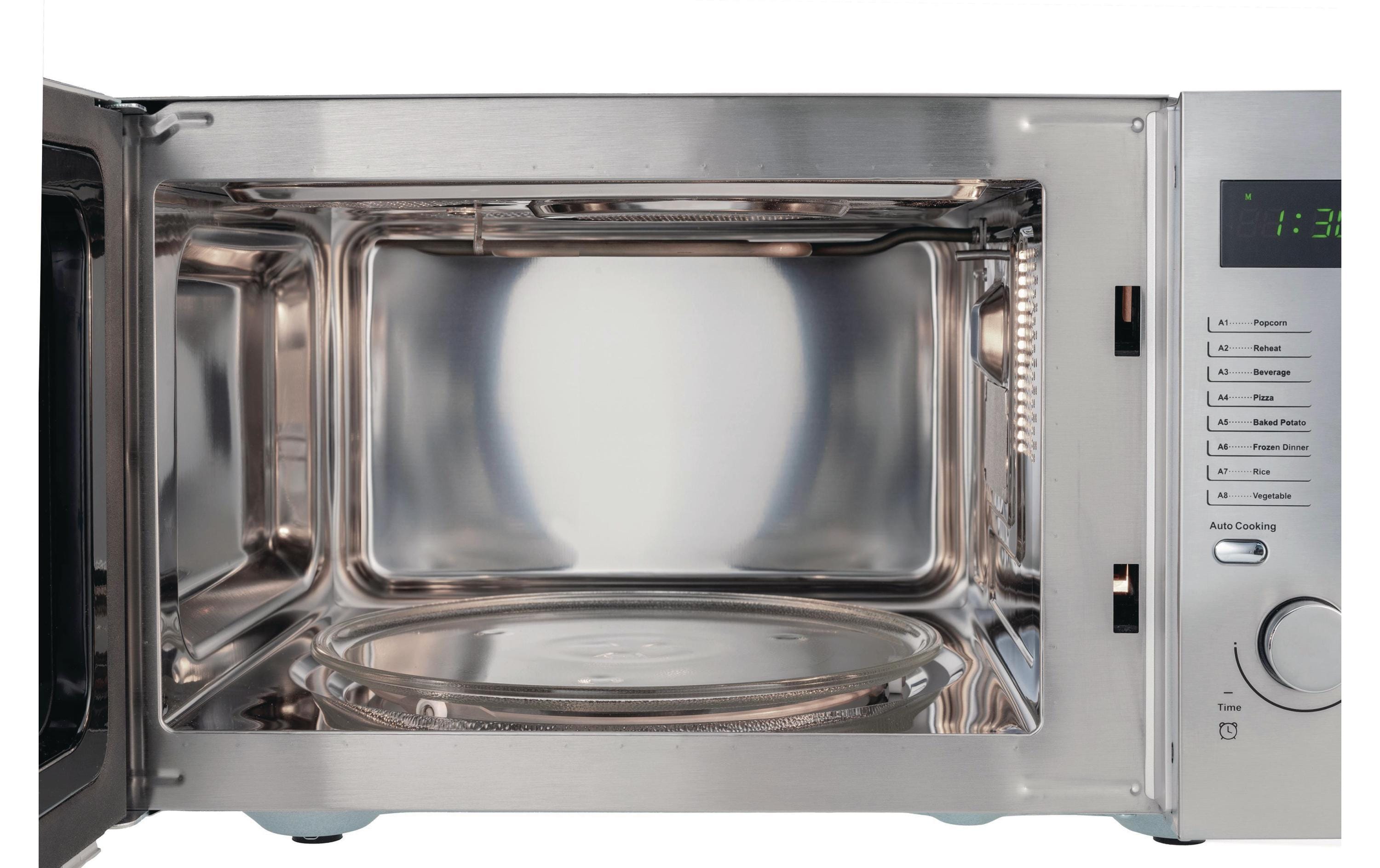 Mikrowelle mit Grill B01104 Silber<br>800 W Mikrowelle