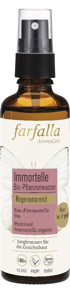Farfalla Bio-Pflanzenwasser<br>75 ml, Spray, Immortelle