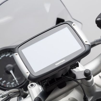 Support GPS SW-MOTECH - pontet de guidon - Noir