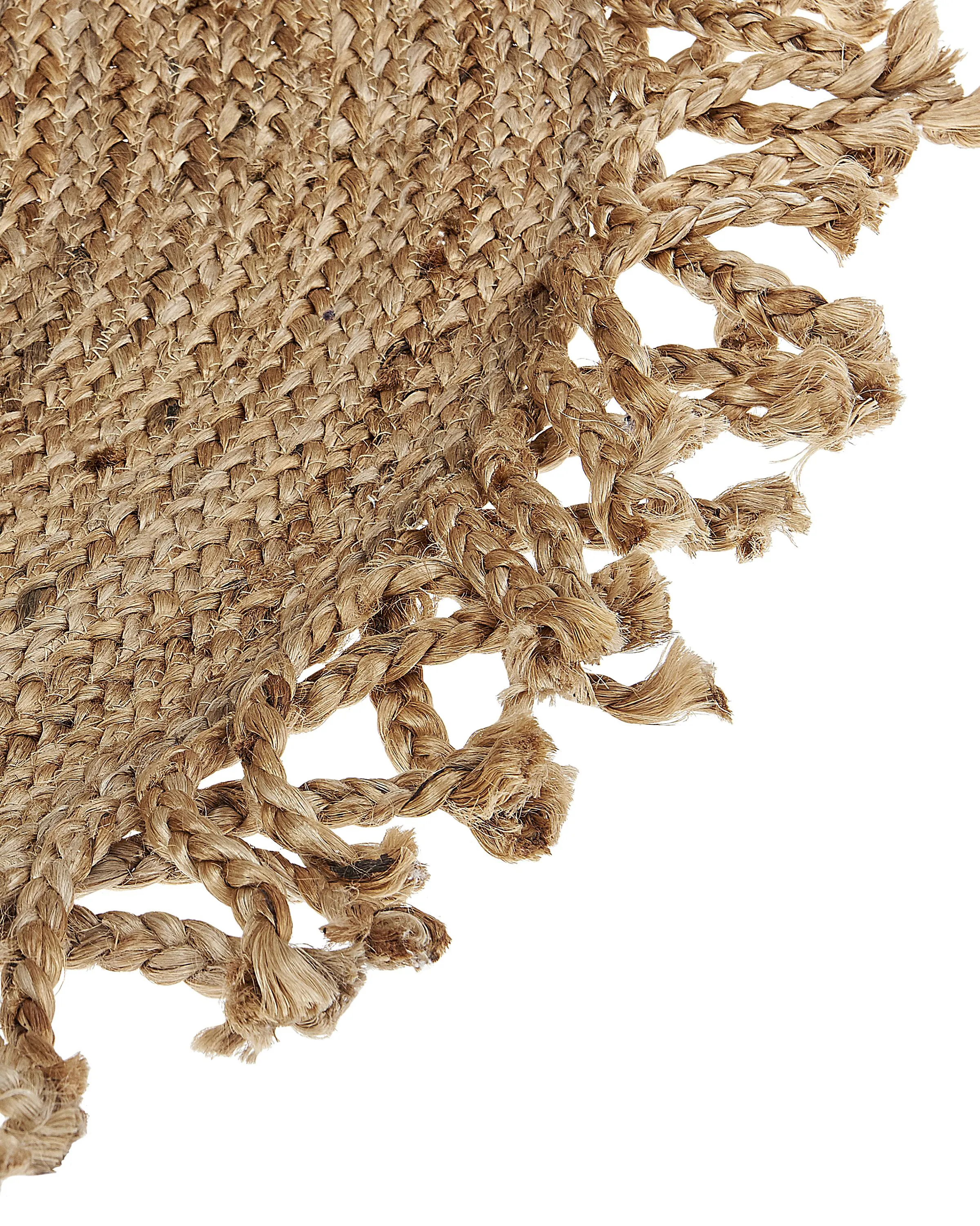 Vloerkleed ZONGULDAK Beige ø 120 cm Jute