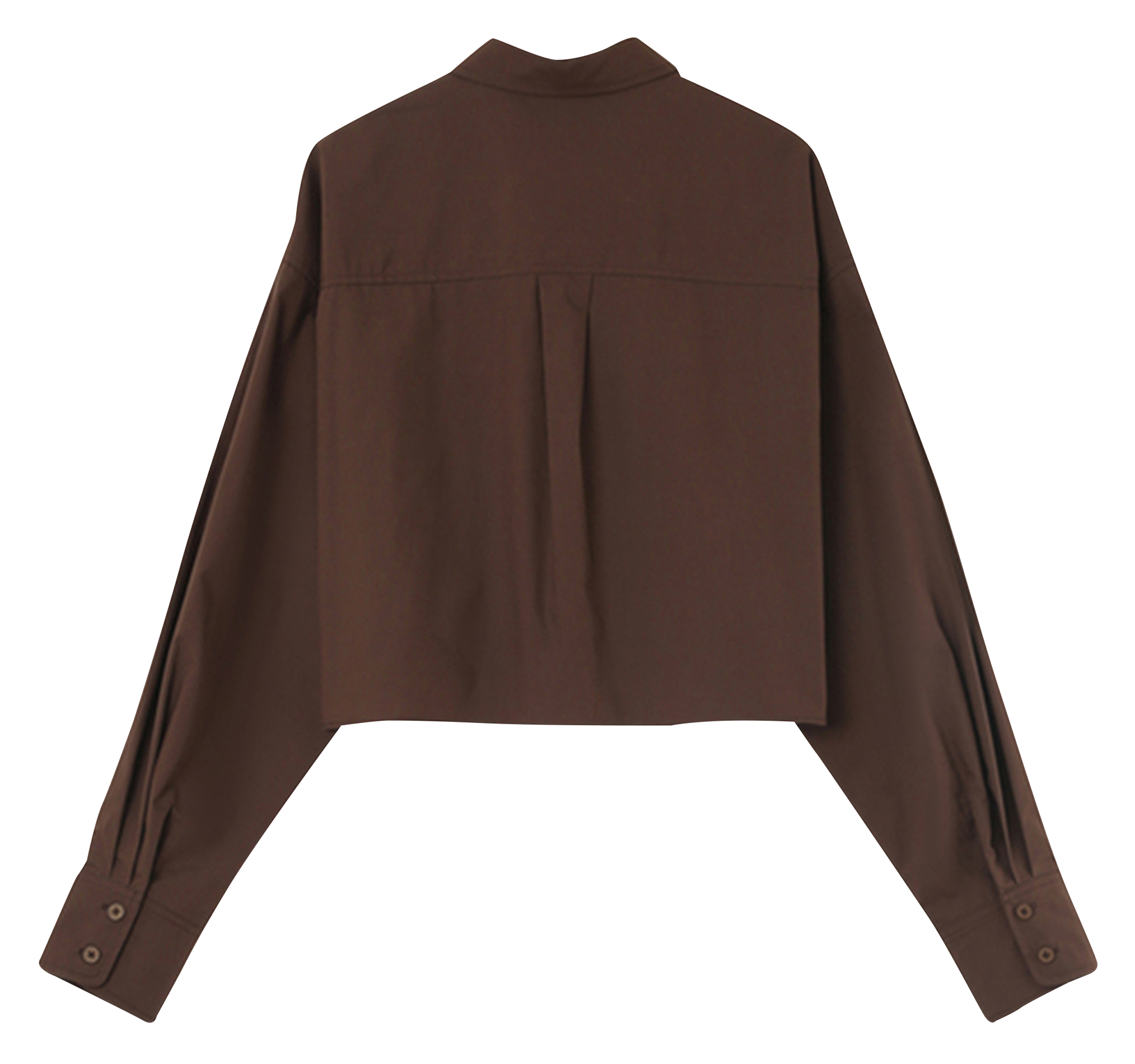 NIAMITA - Chemise court en coton | Marron