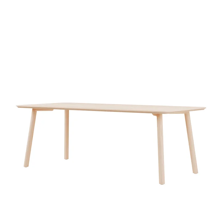 OUT Objekte unserer Tage - Meyer 23 Tisch Large 200 x 92 cm, Esche gewachst mit Weisspigment