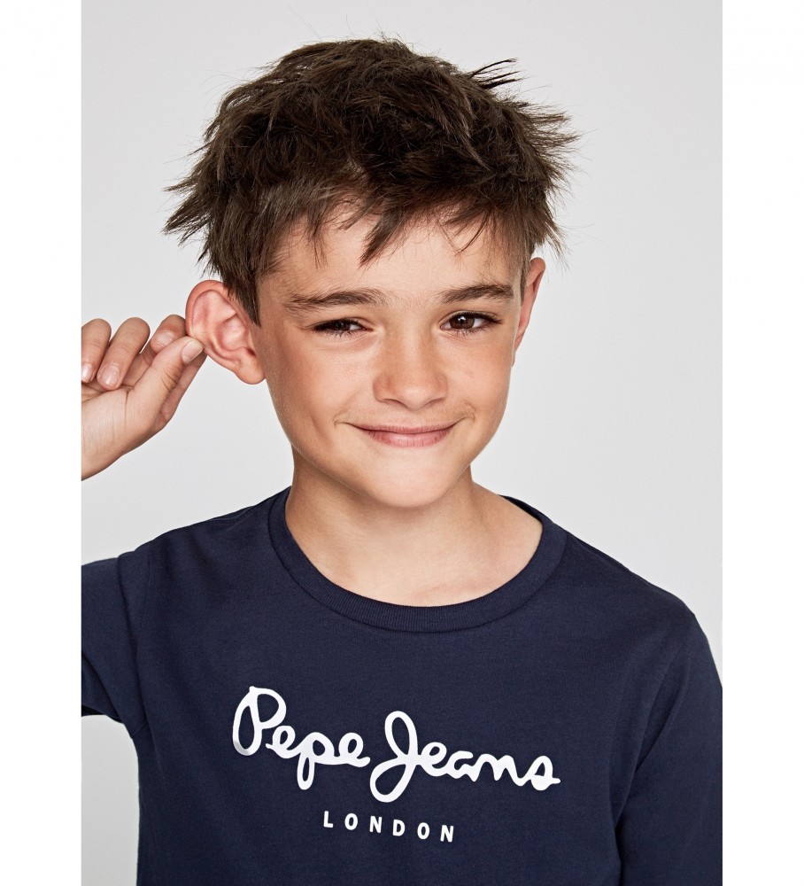 Camiseta azul marinho Pepe Jeans New Herman